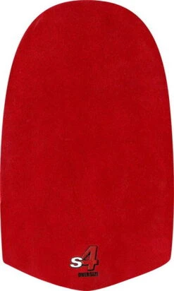 Dexter Red Leather Oversized Slide Sole (S4)