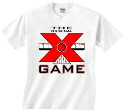 Exclusive Bowling.com Original X Game TShirt White