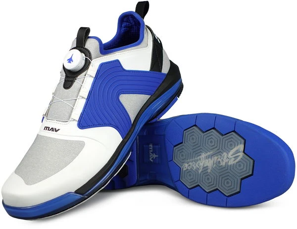 KR Strikeforce Mens Maverick FT White/Blue/Black Right Hand - Image 2