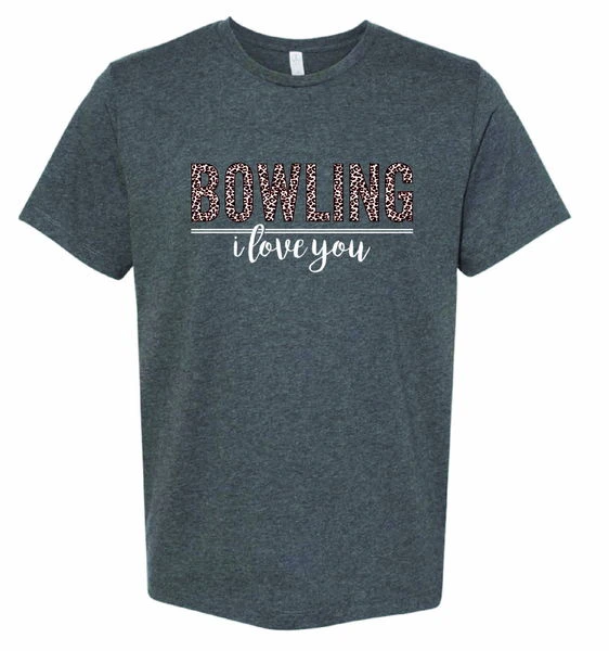 Exclusive Bowling.com I Love Bowling T-Shirt - Image 2