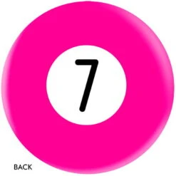 OnTheBallBowling Billiard Pink 7 Ball