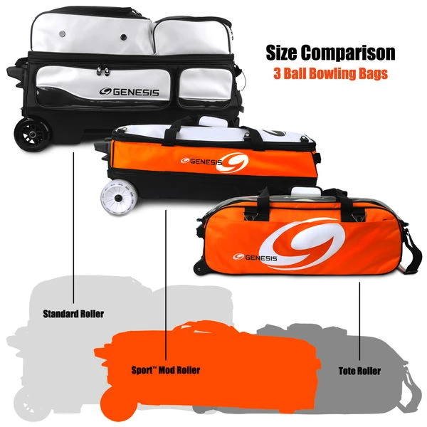 Genesis Sport Modular Triple Roller Orange - Image 10
