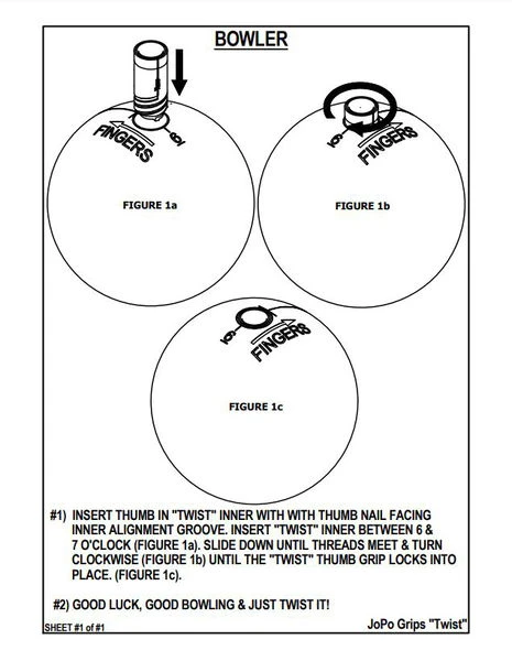 JoPo Twist Inner Sleeve With 1 1/4" Slug Purple/Purple - Image 2