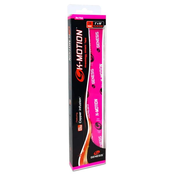 Genesis K-Motion Tape Pre-cut Pink - Image 2