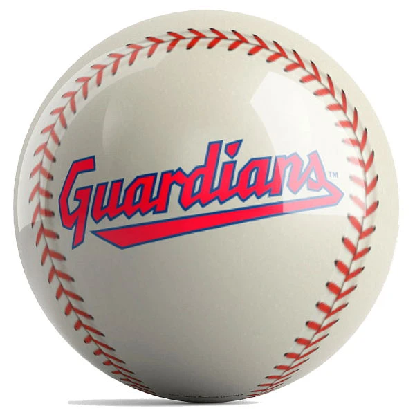 OnTheBallBowling MLB Cleveland Guardians Baseball Ball - Image 2