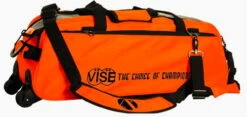Vise 3 Ball Clear Top Roller/Tote Orange