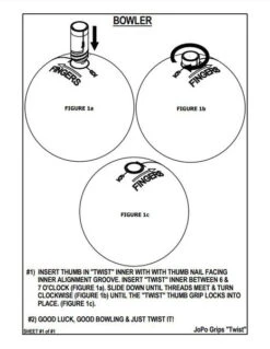JoPo Twist Inner Sleeve Blank Orange
