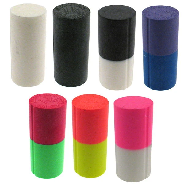 Turbo Duo-Color Urethane Thumb Solid Pink/White - Image 2